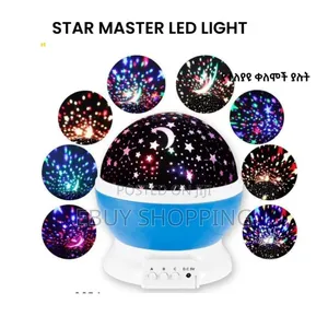 Romantic Star Projector Lamp for Bedroom Atmosphere