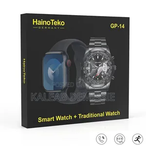 Hainoteko Gp-14 Smart Watch + Traditional Watch