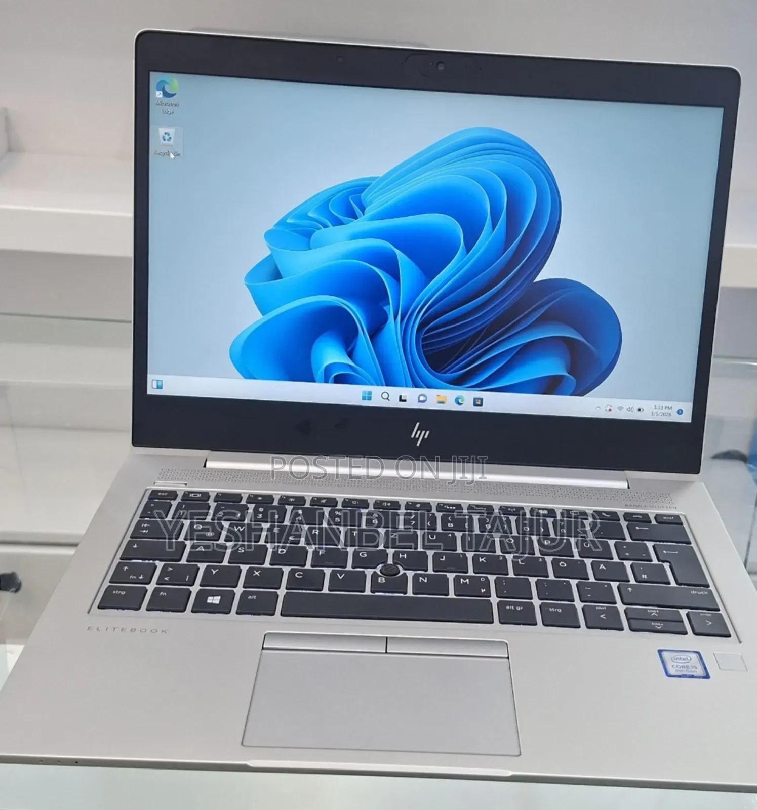 New Laptop HP EliteBook 830 G5 8GB Intel Core i5 SSD 512GB
