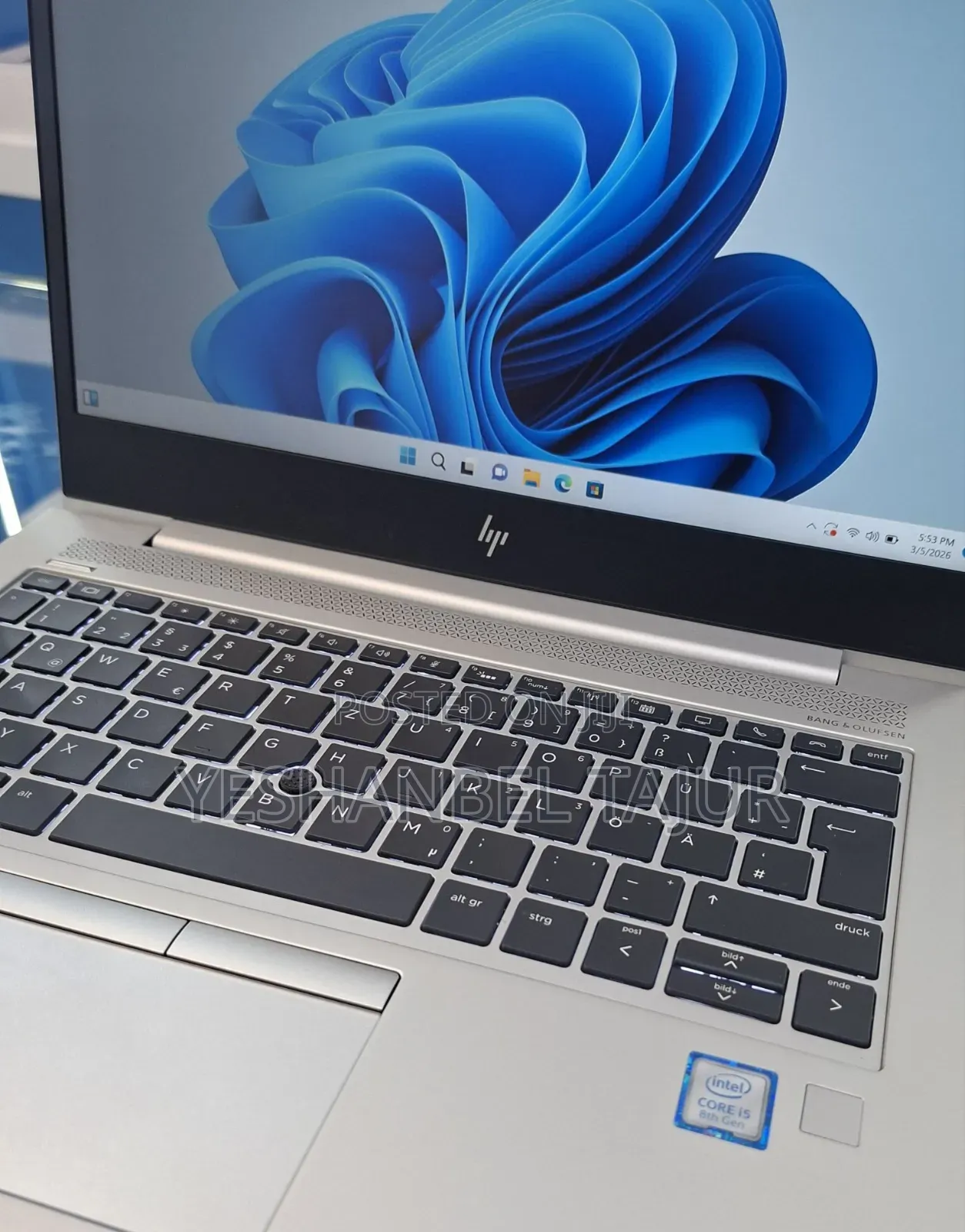 New Laptop HP EliteBook 830 G5 8GB Intel Core i5 SSD 512GB