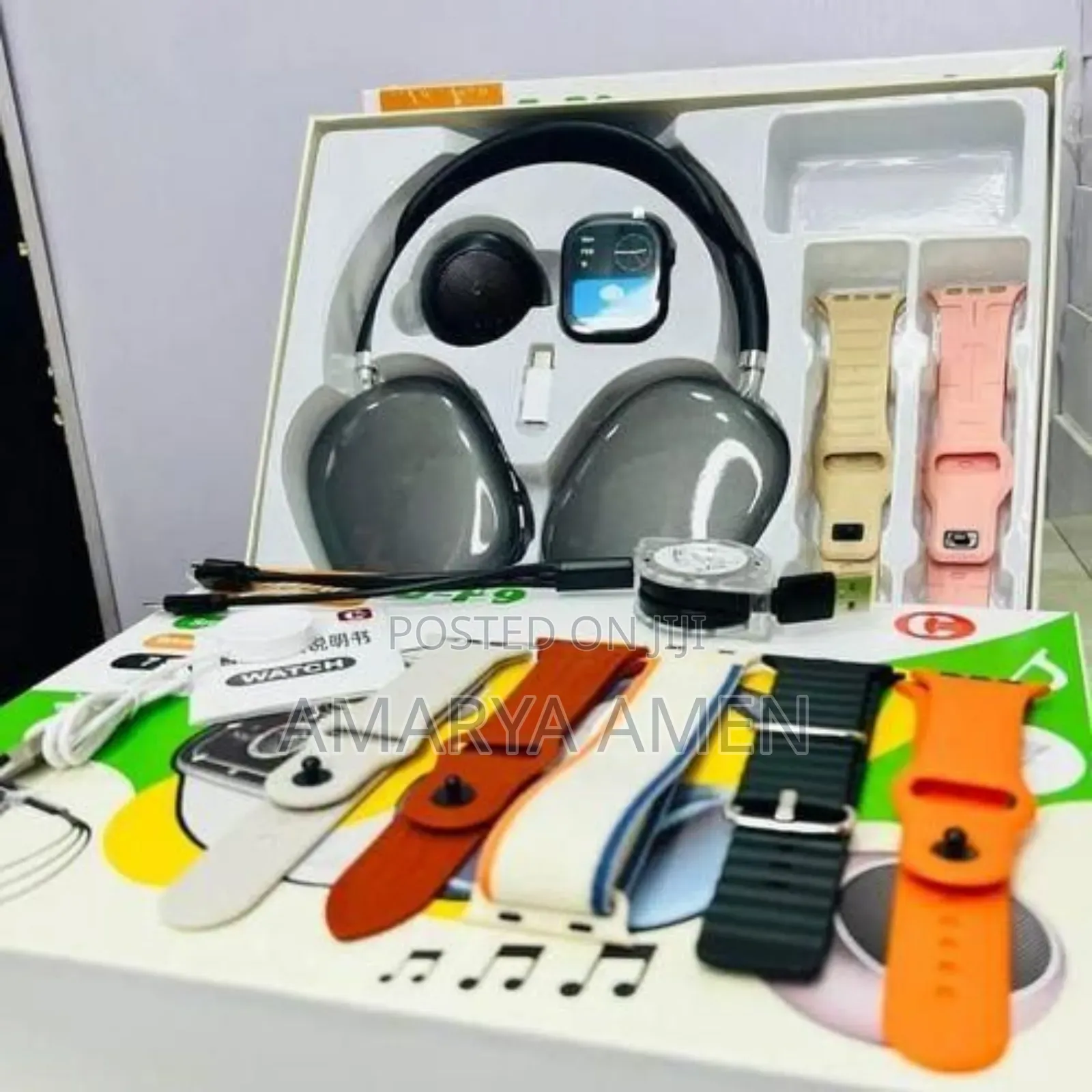 D-P9 Smart Watch 3 in 1 Super Combo