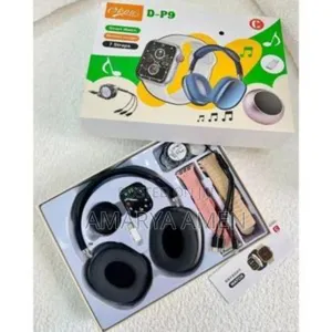 D-P9 Smart Watch 3 in 1 Super Combo