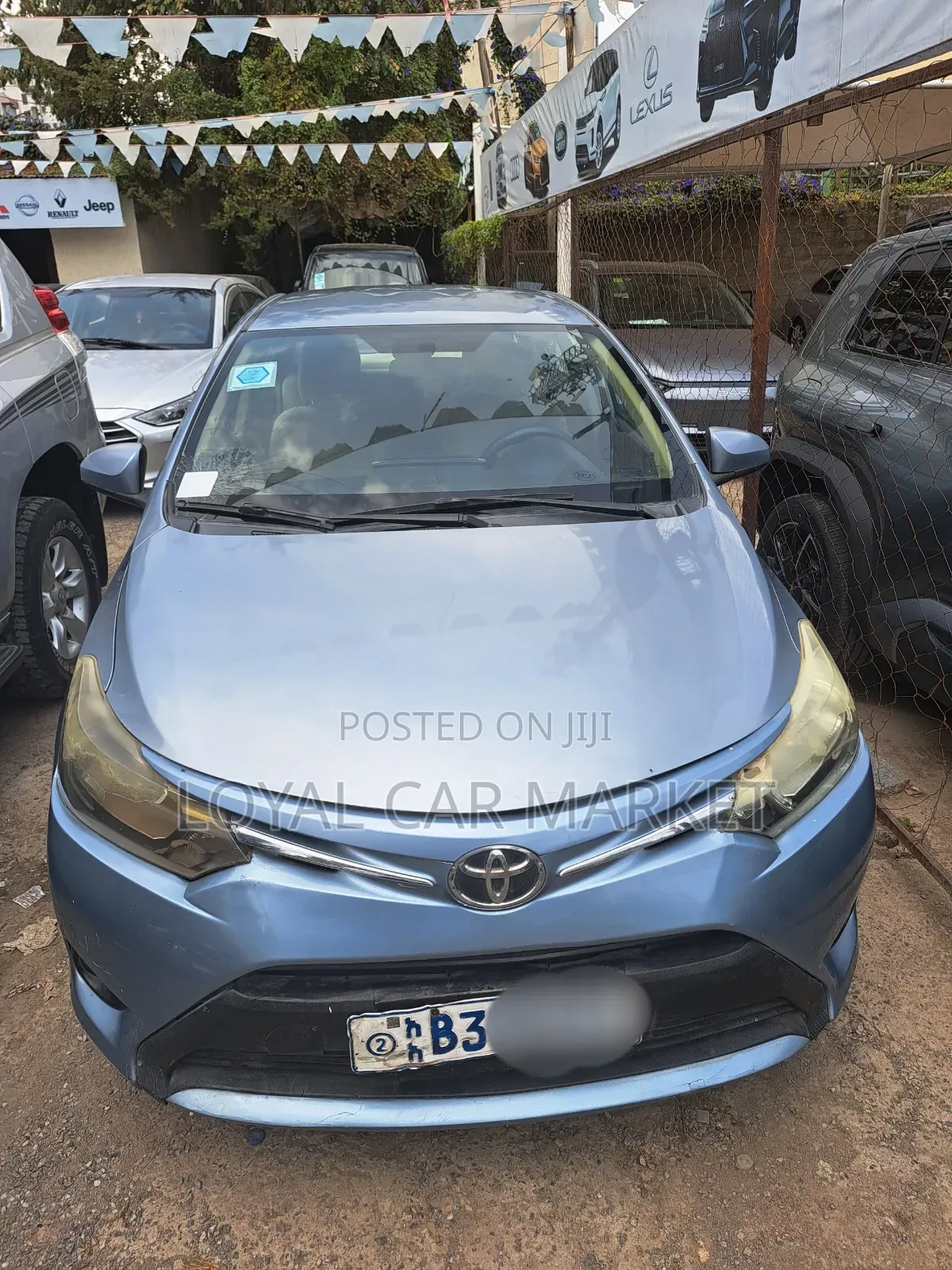 Toyota Yaris 2015 Blue