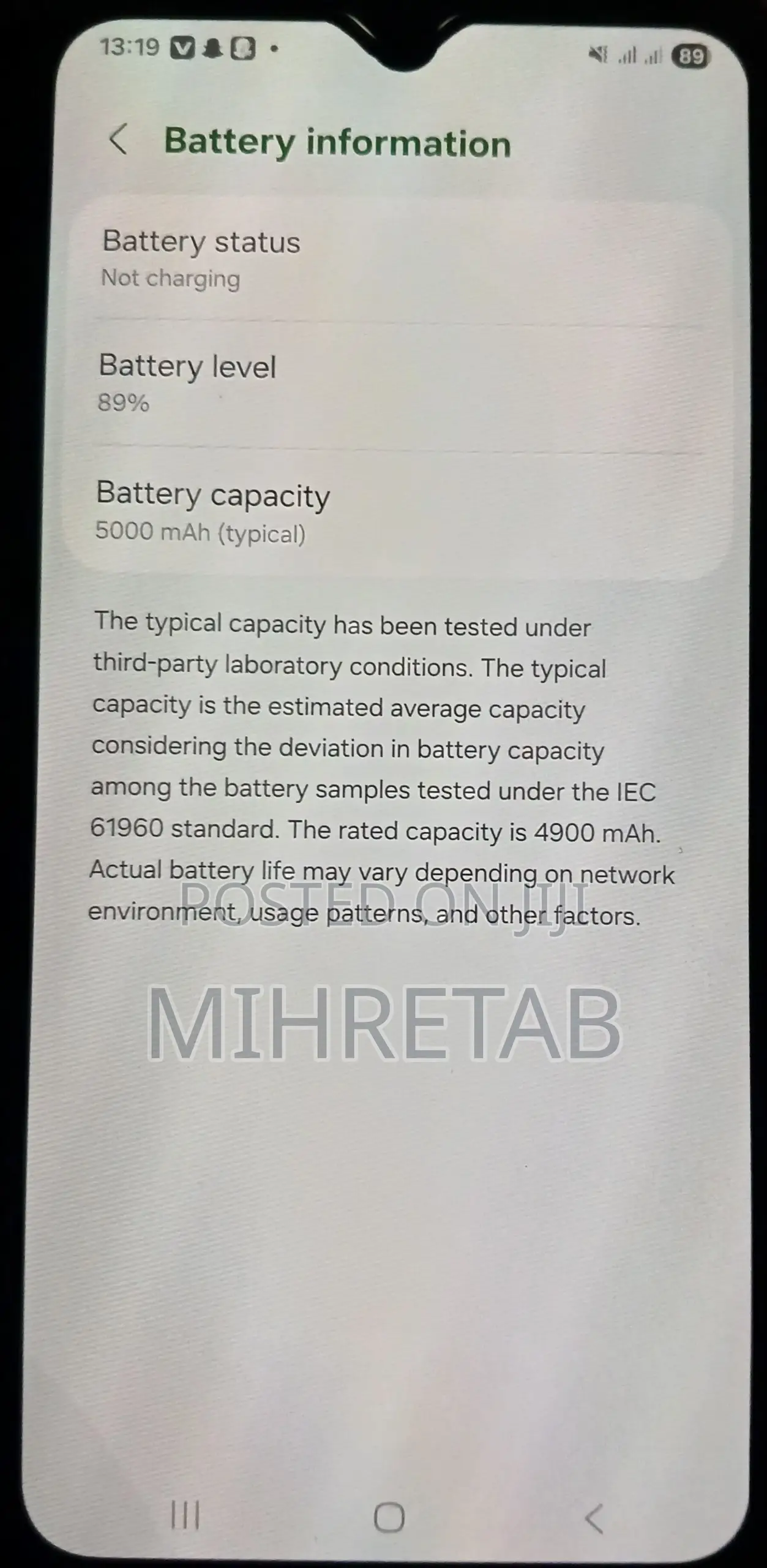 New Samsung Galaxy A15 128 GB Black