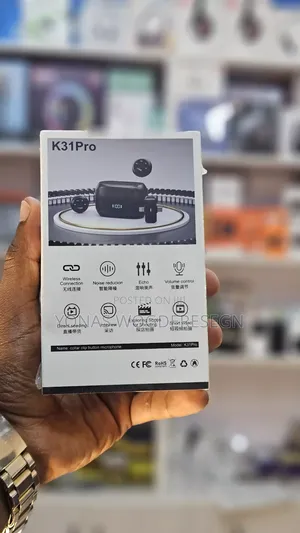 Pro Wireless Lavalier Microphone – 2.4g Collar Clip Mic