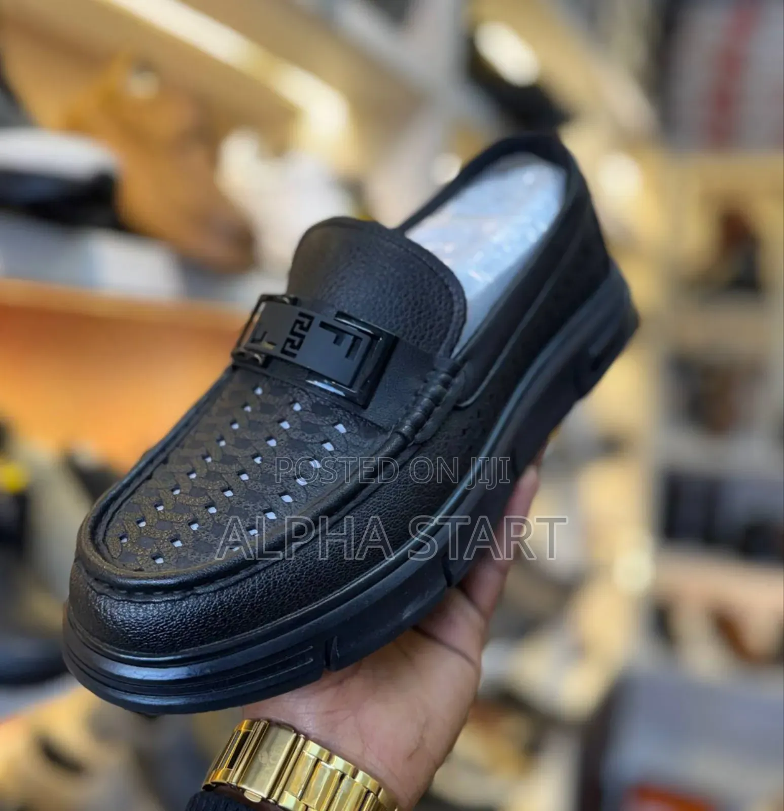 Rushine Vio Leather High Master Quality Sneaker Size --