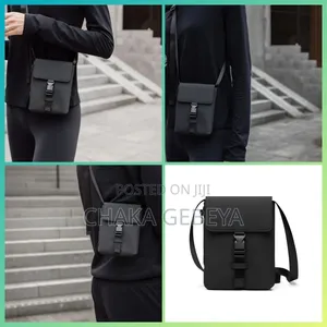 Vinga Baltimore Sling Bag - Crossbody Design - Black