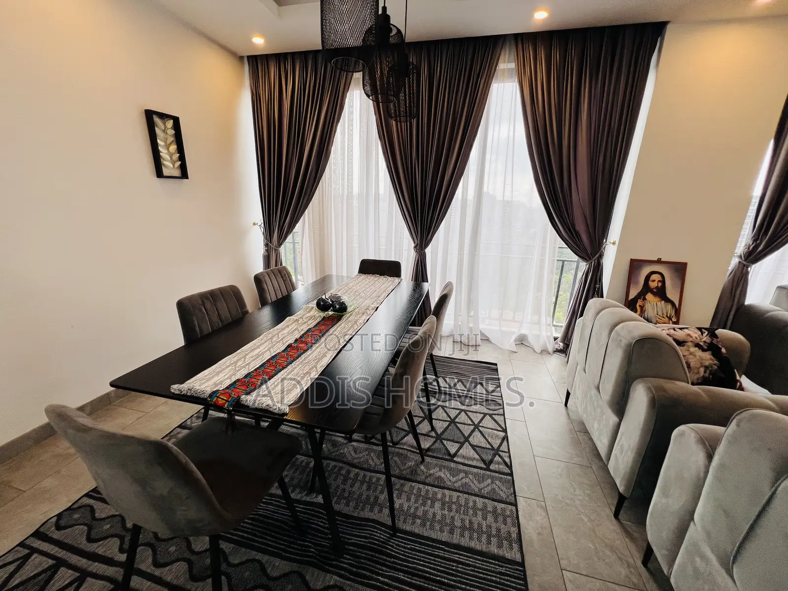 Furnished 3bdrm Apartment in Bole for rent