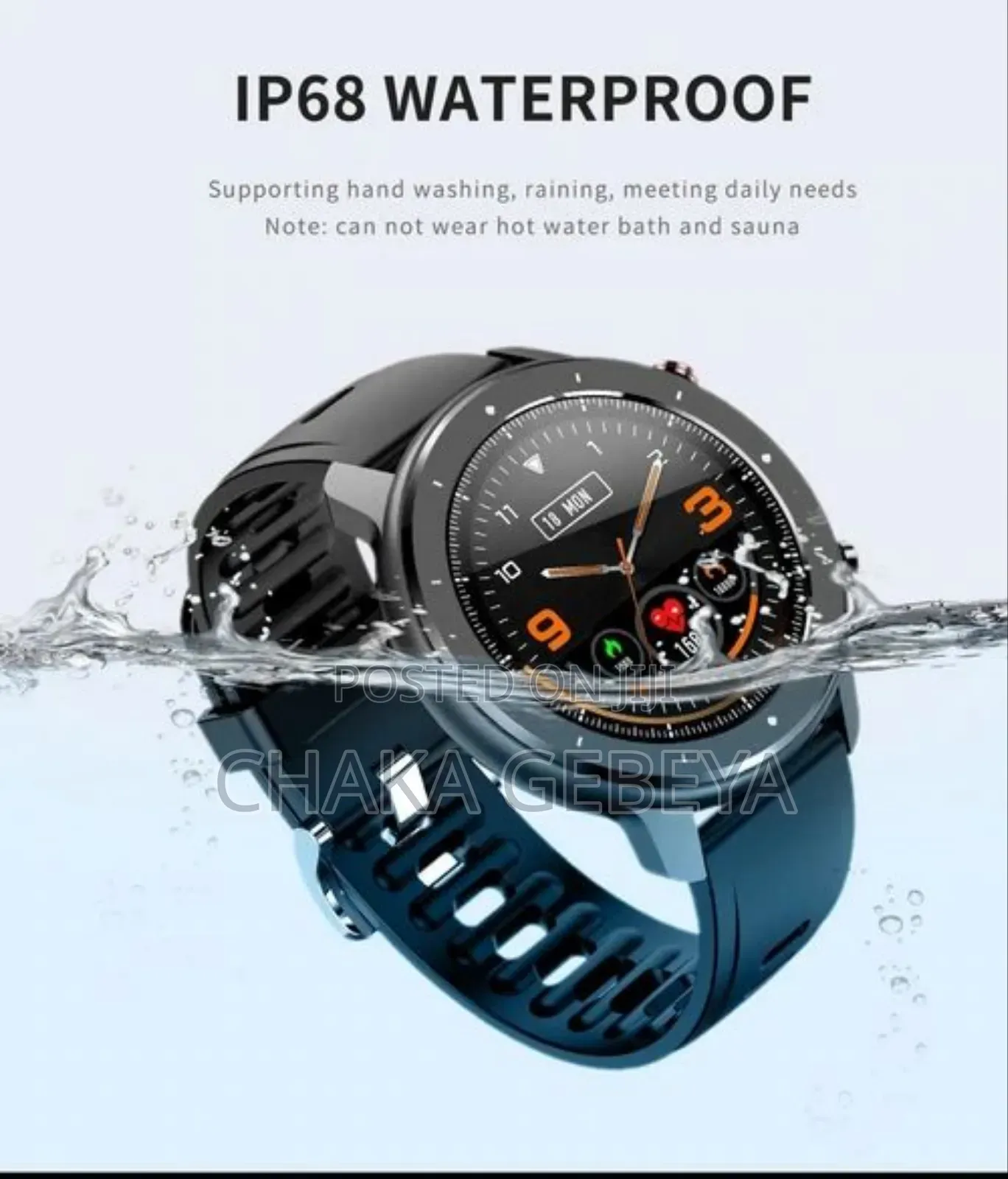Fitness Tracker Watch With Spo2 Heart Rate - 5atm Waterproof