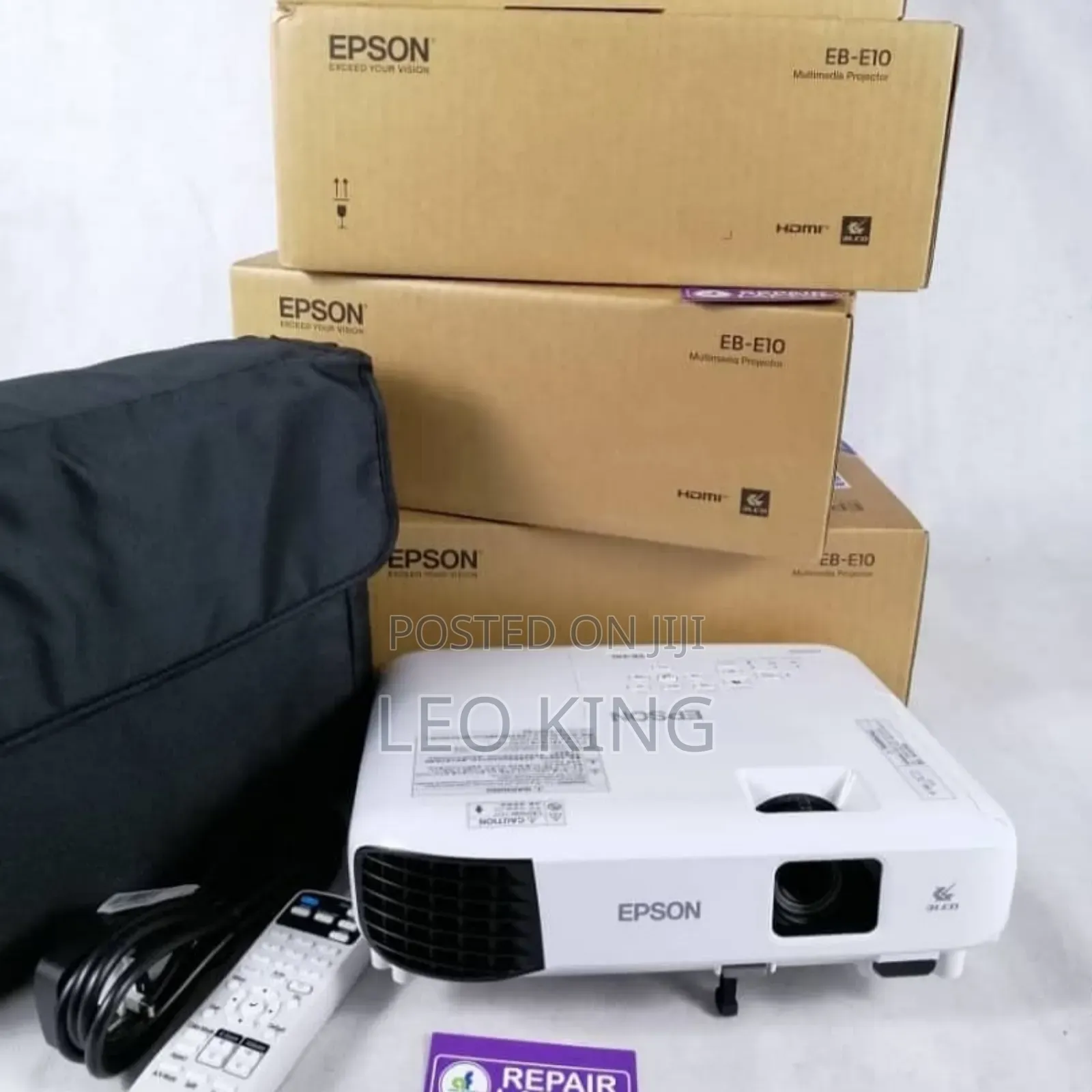 Packed Brand New Epson Projector ,With Remote