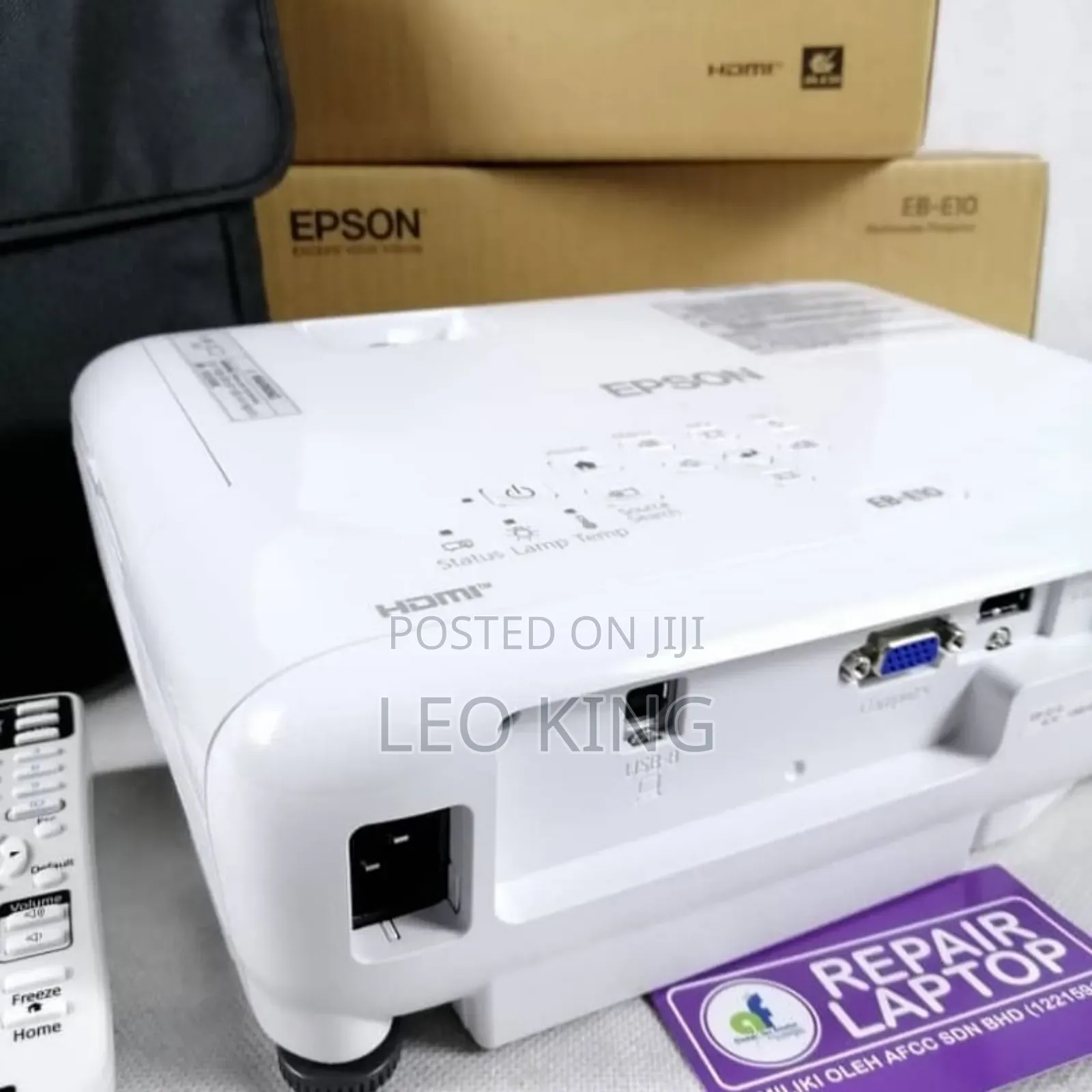 Packed Brand New Epson Projector ,With Remote