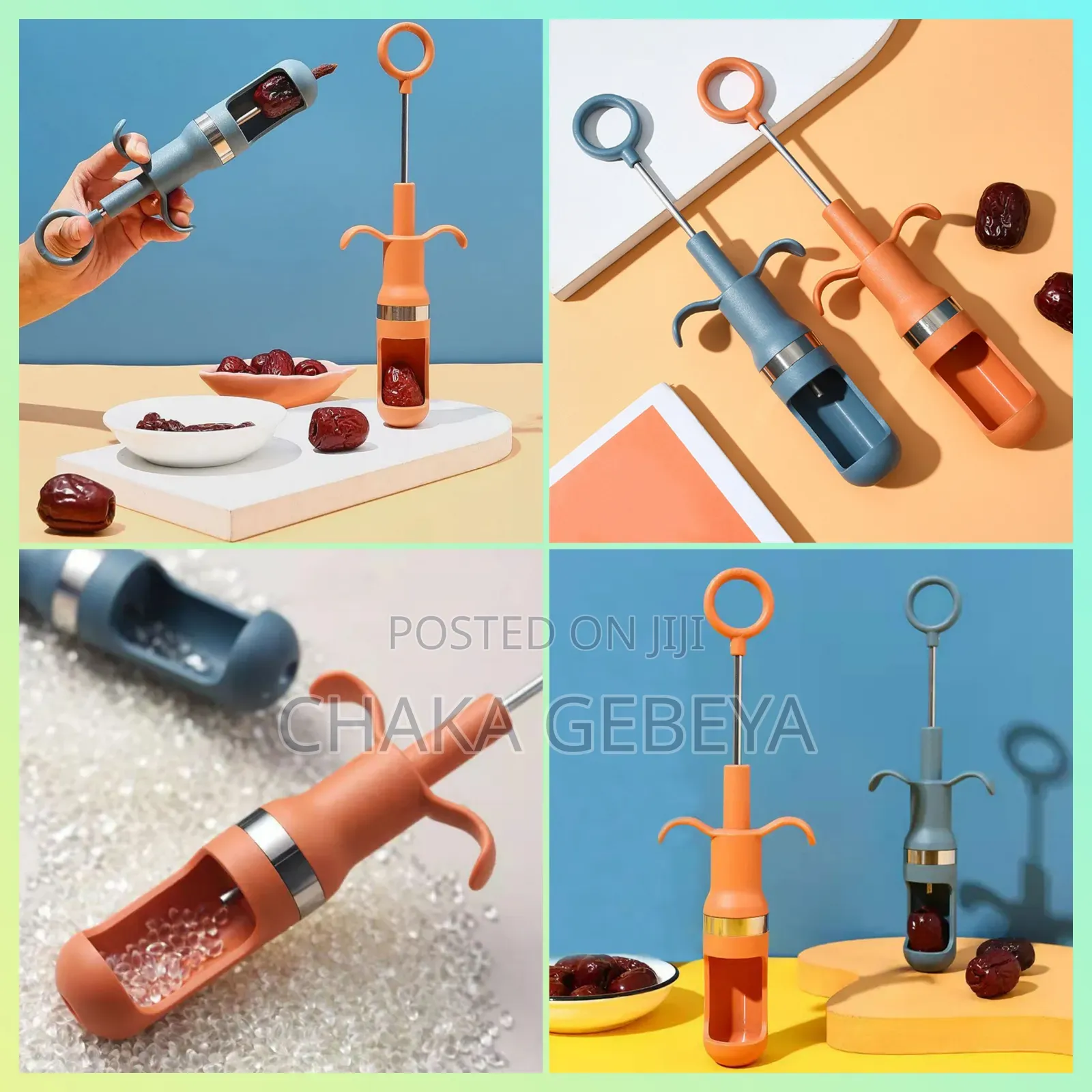 Fruit Seed Remover - Easy Pit Removal for Dates, Grapes, Olives