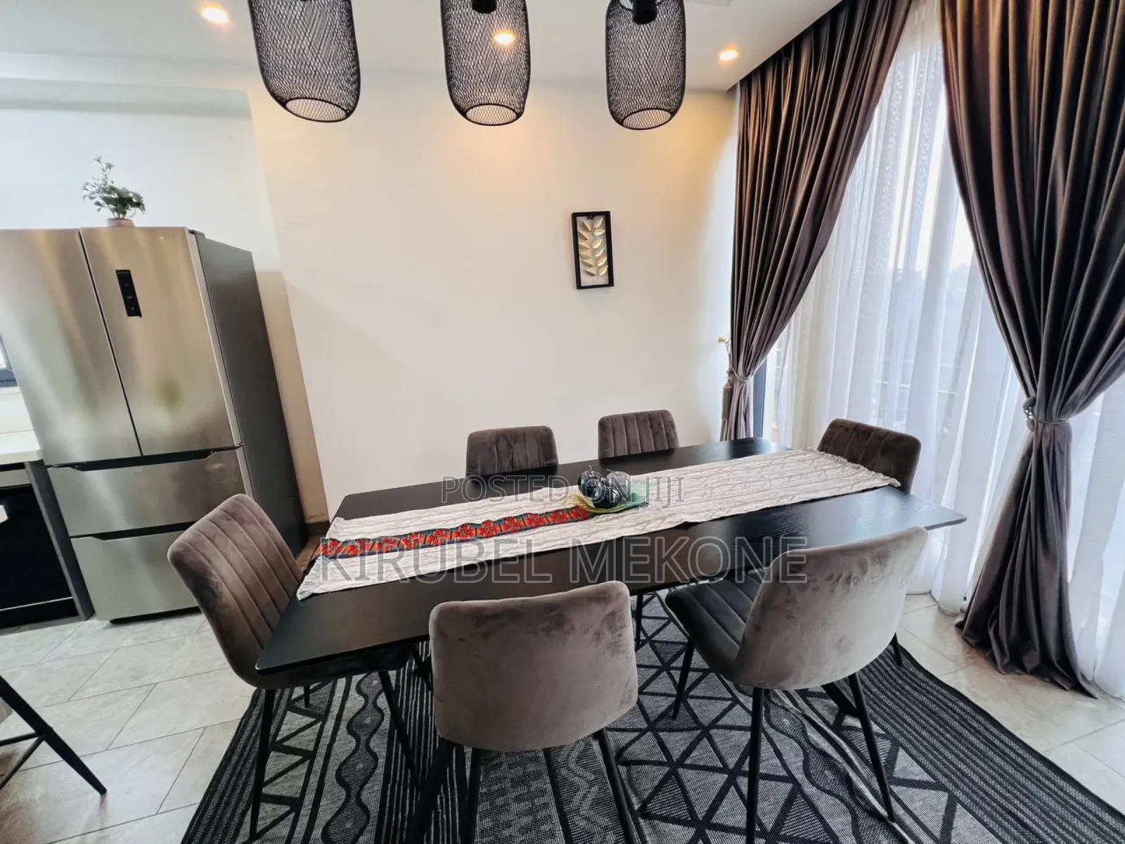 Furnished 3bdrm Apartment in Bole for rent