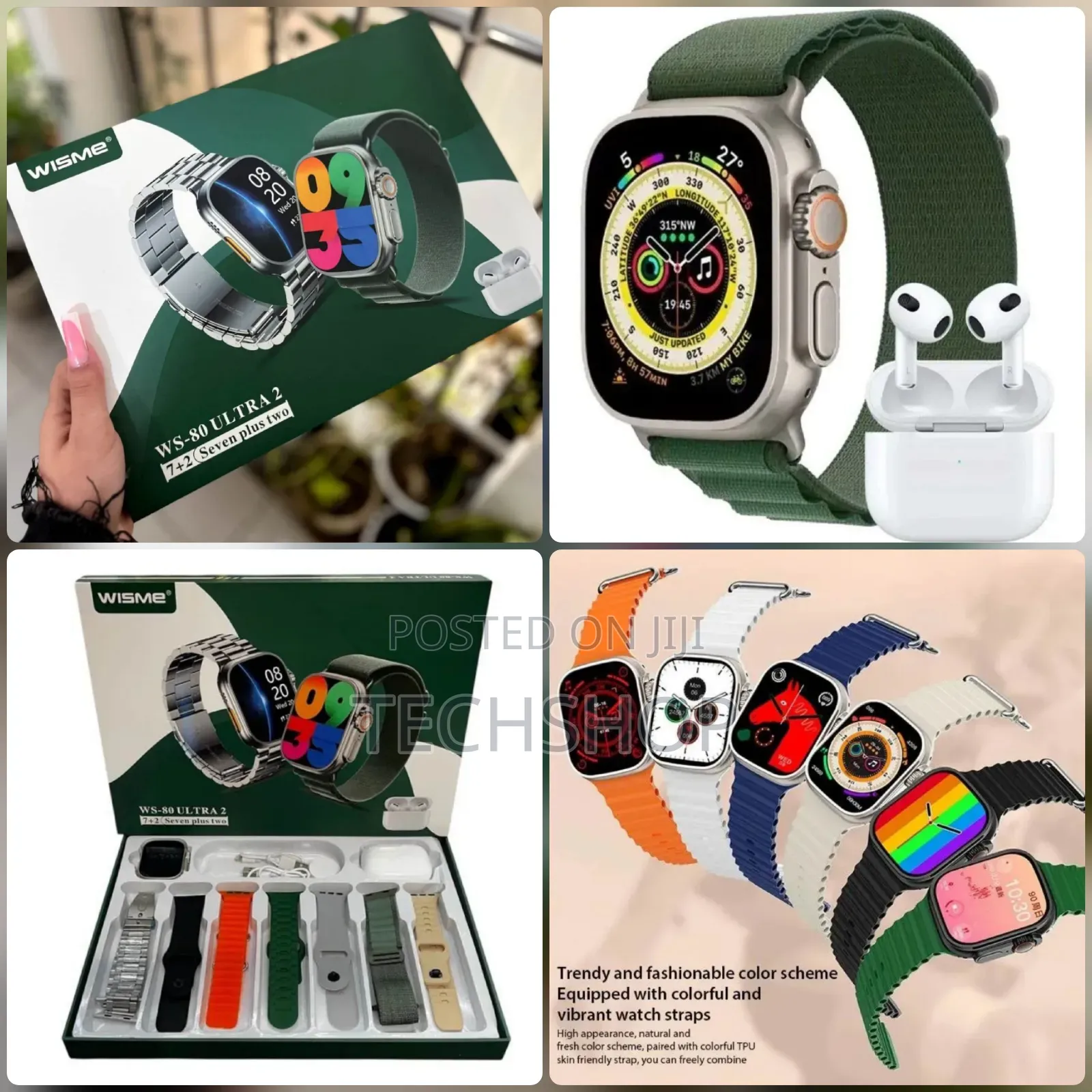 Wisme Ws-80 Ultra Smart Watch