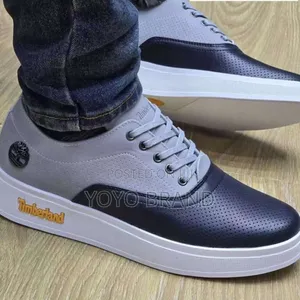 New Arrival Timber Land Low Gray/Black Unisex Flat Shoes