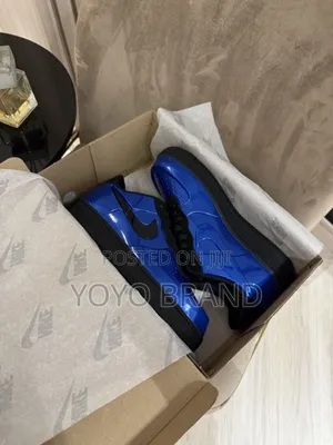 New Arrival Nike Air Force 1 Low Foamposite Blue /Black Unisex Shoes