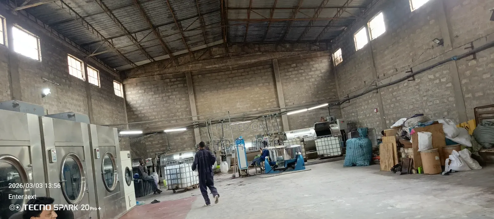 የሚከራይ መጋዘን