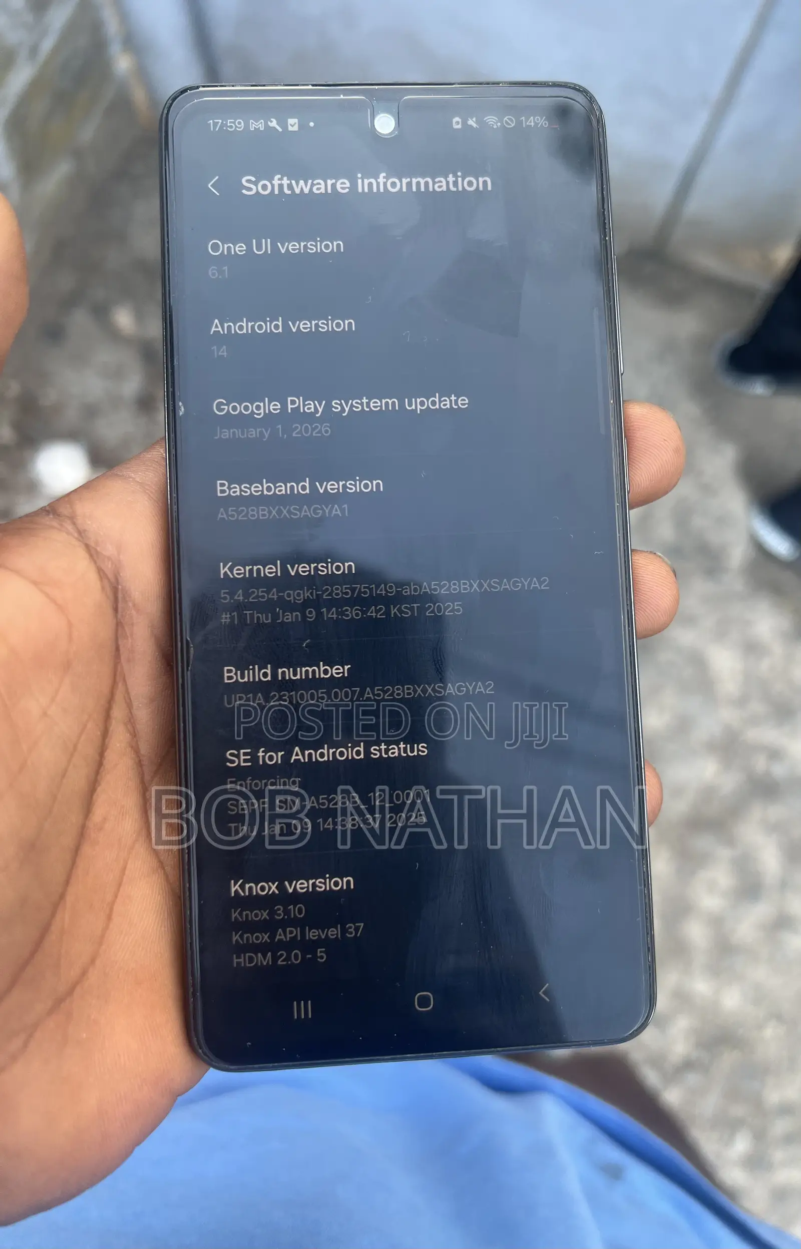 New Samsung Galaxy A52 128 GB Black