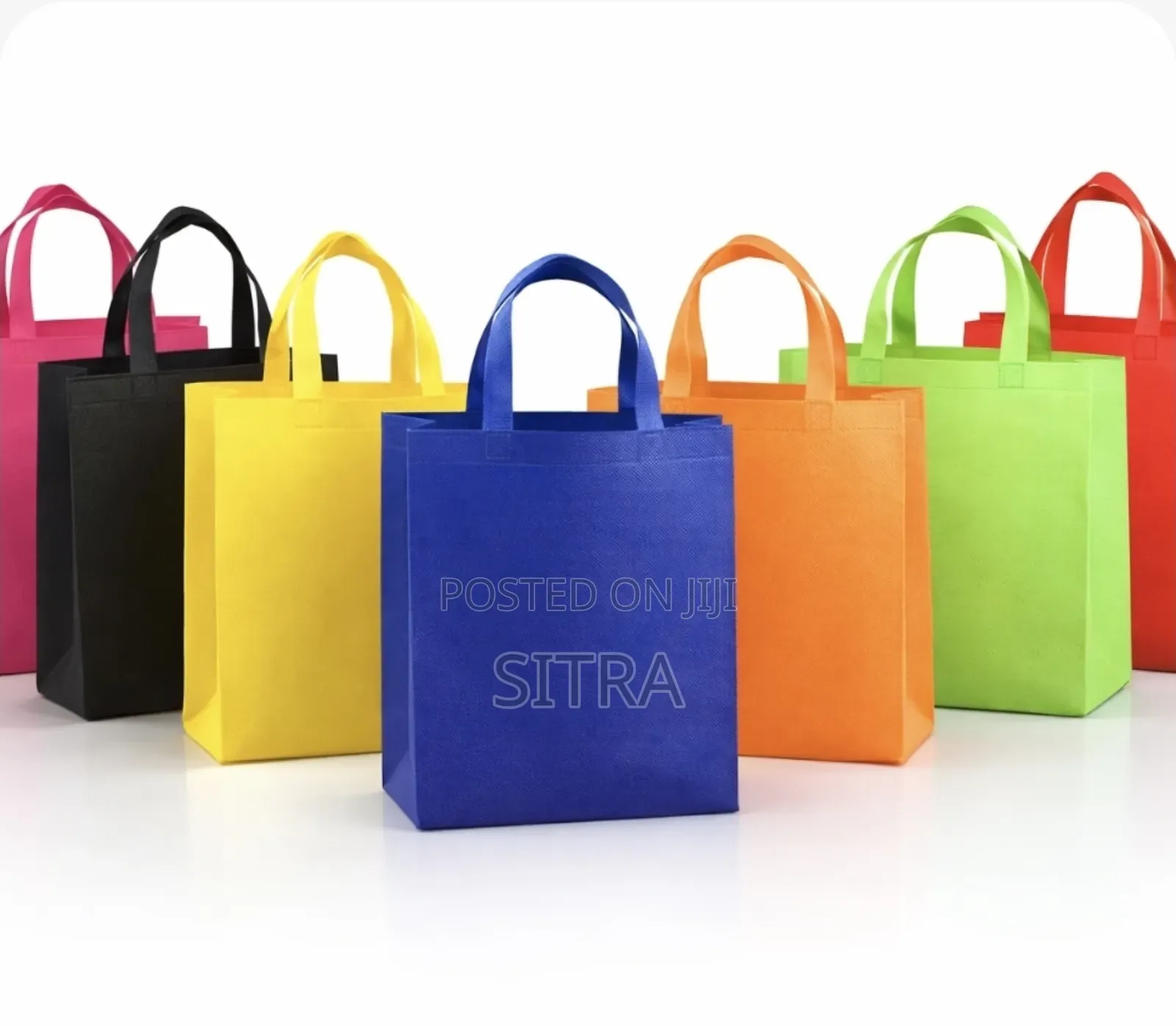 Green Abay የጨርቅ ዘንቢል ፌስታልን የሚተካ የ እቃ መያዣ ዘንቢል የጨርቅ ቦርሳ