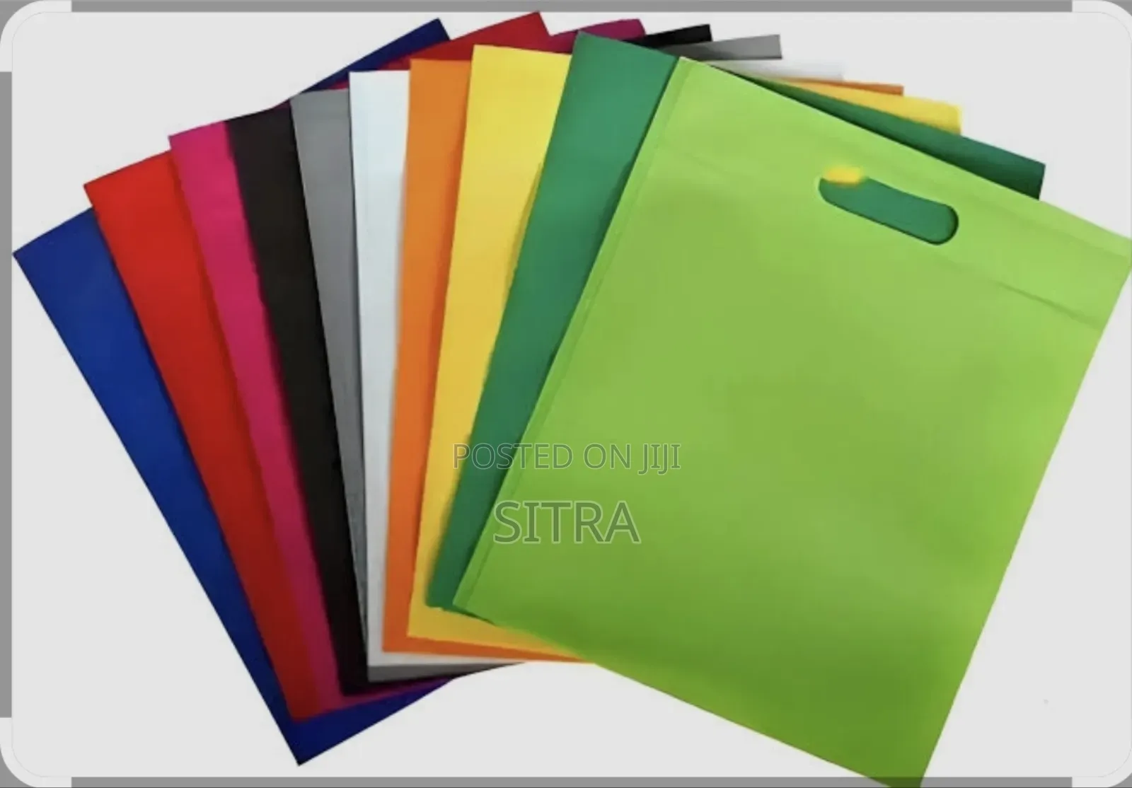 Green Abay የጨርቅ ዘንቢል ፌስታልን የሚተካ የ እቃ መያዣ ዘንቢል የጨርቅ ቦርሳ