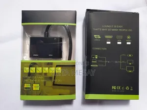 Usb 3.0 To Hdmi And Vga Adapter Dual Output Converter - 2 In 1 Video