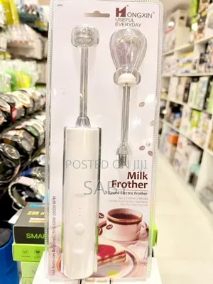 Handheld Electric Milk Frother and Whisk