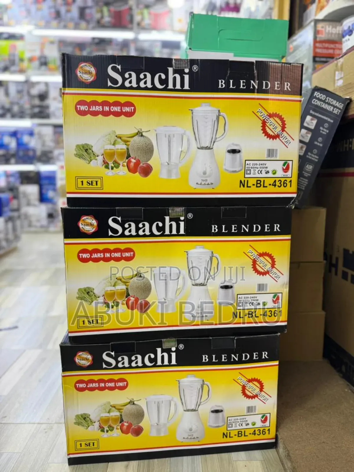 Saachi 2in1 Blender