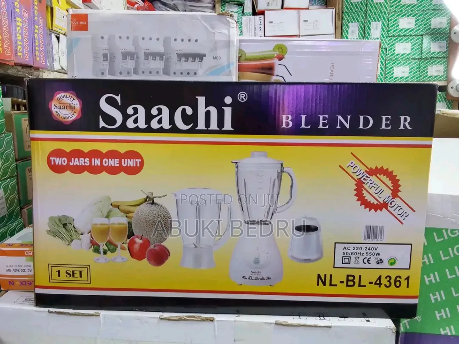 Saachi 2in1 Blender