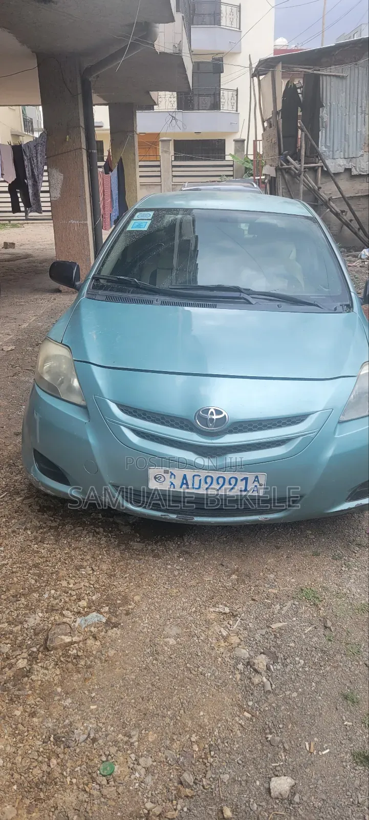 Toyota Yaris 2007 Ivory