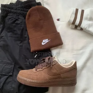 Nike Air Force 1 Low ’07 "Cacao Wow"Unisex Fashion Sneaker Shoes