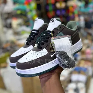 Nike Air Force 1’07 Low Unisex White/Green Fashion Sneaker Shoes