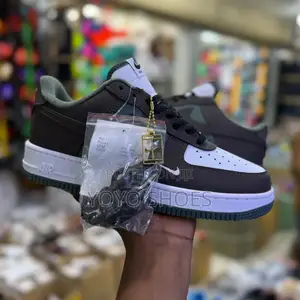 Nike Air Force 1’07 Low Unisex White/Green Fashion Sneaker Shoes