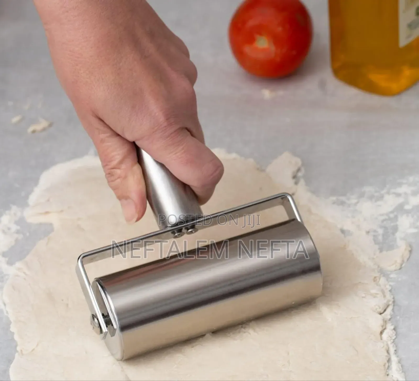 Stainless Steel Dough Rolling Pin