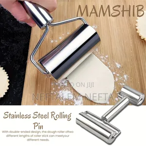 Stainless Steel Dough Rolling Pin