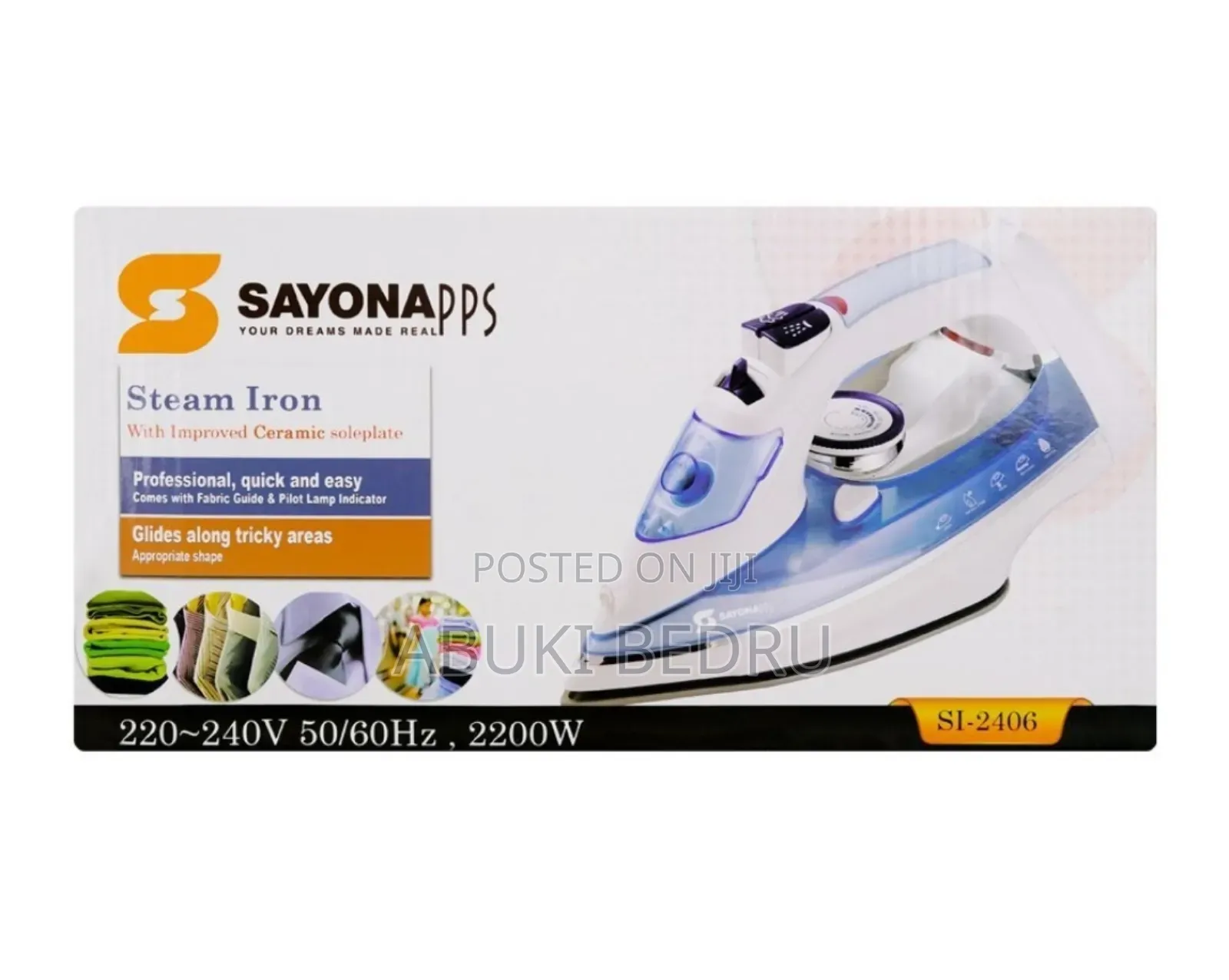 Sayona Steam Iron