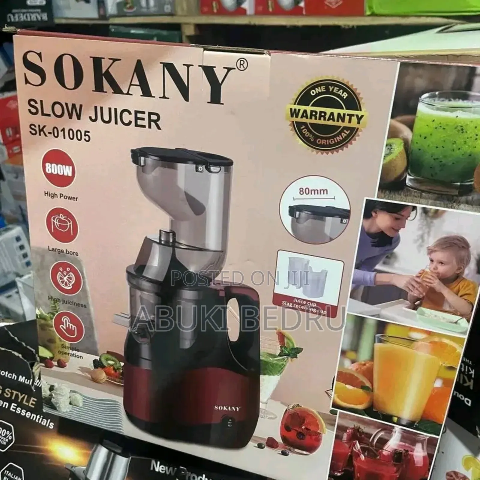 Sokany High Speed Juicer