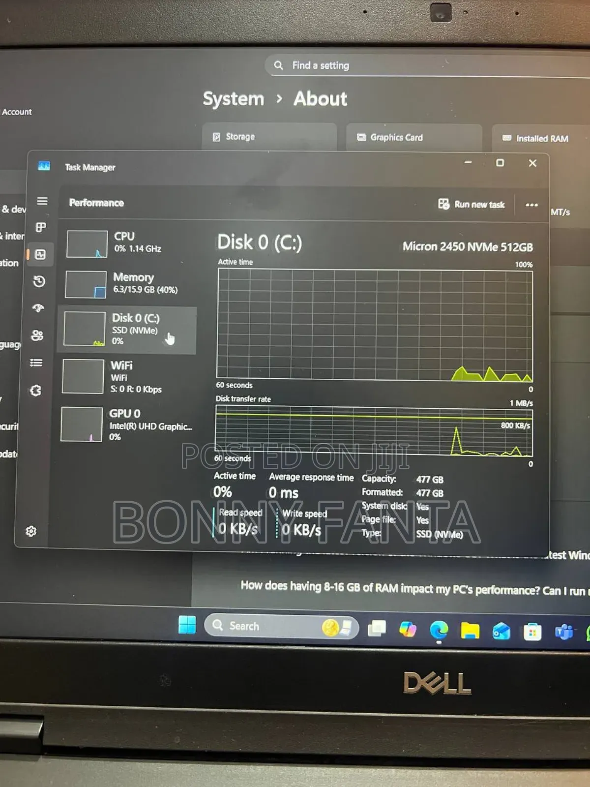 New Laptop Dell Latitude 5590 16GB Intel Core i7 SSD 512GB