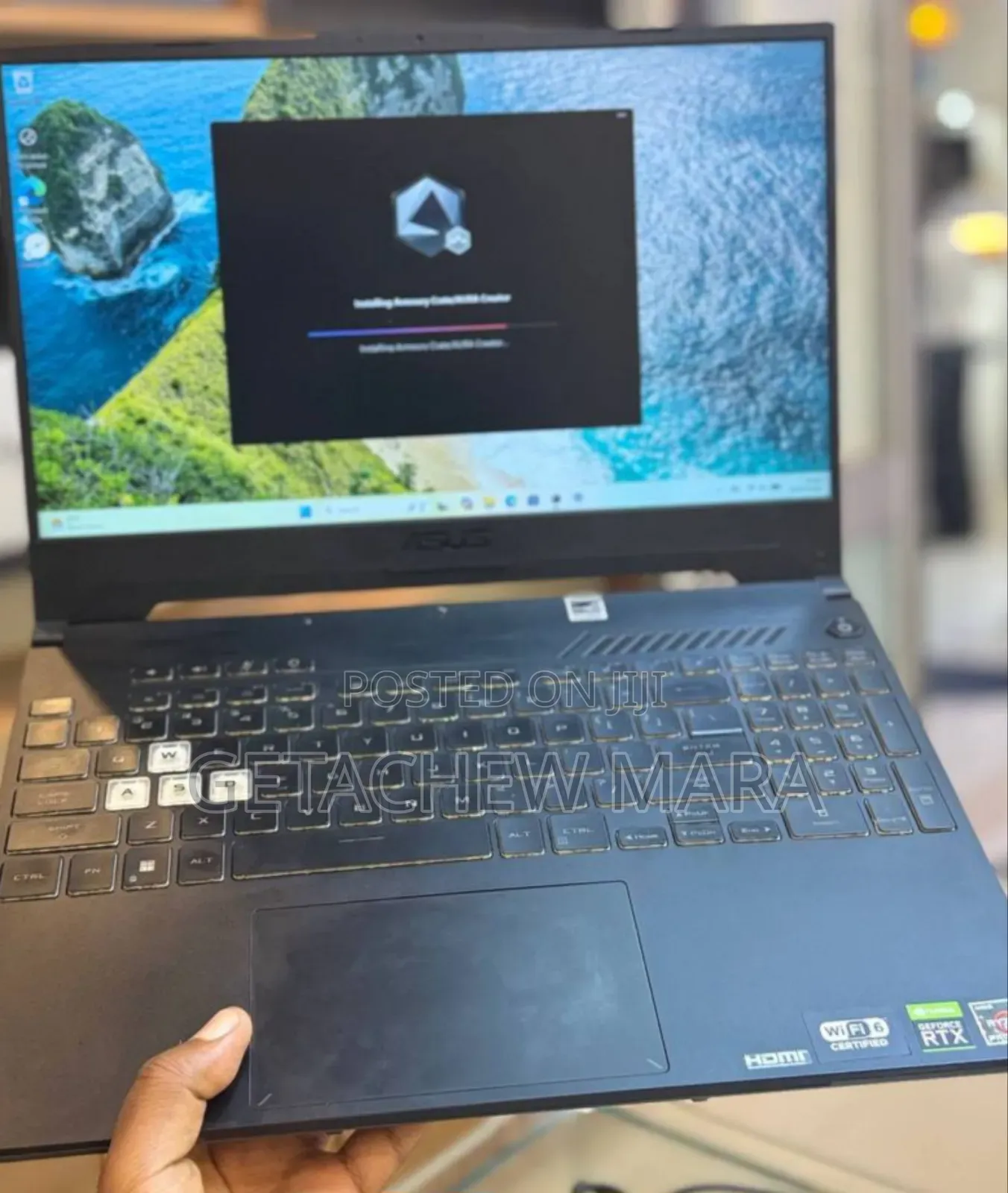 New Laptop Asus TUF Gaming A15 16GB AMD Ryzen 7 SSD 512GB
