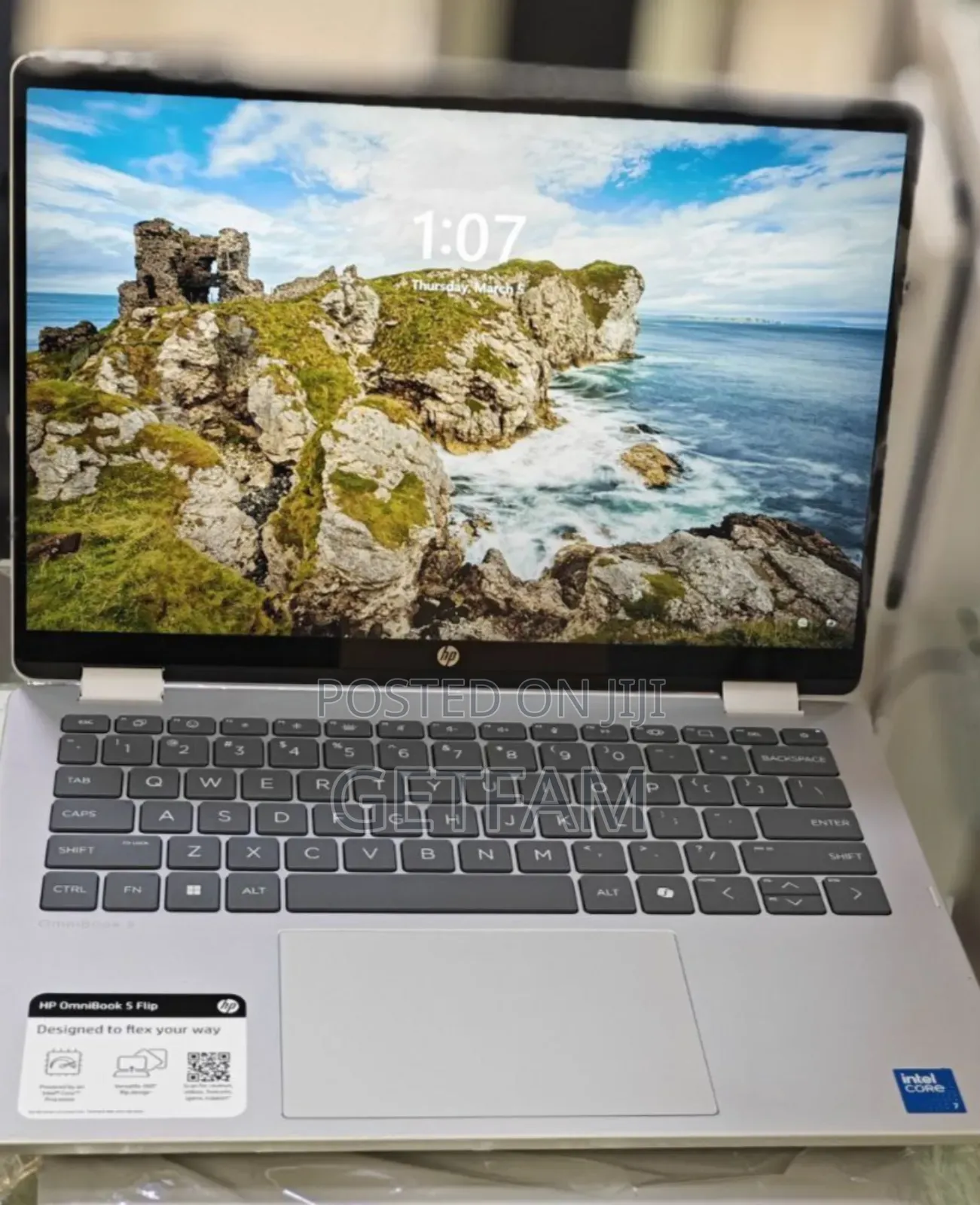 New Laptop HP OmniBook X Flip 14" 16GB Intel Core Ultra 7 SSD 1T