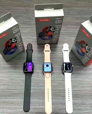 Apple Black I8 Pro Max Smart Watch Series - 8