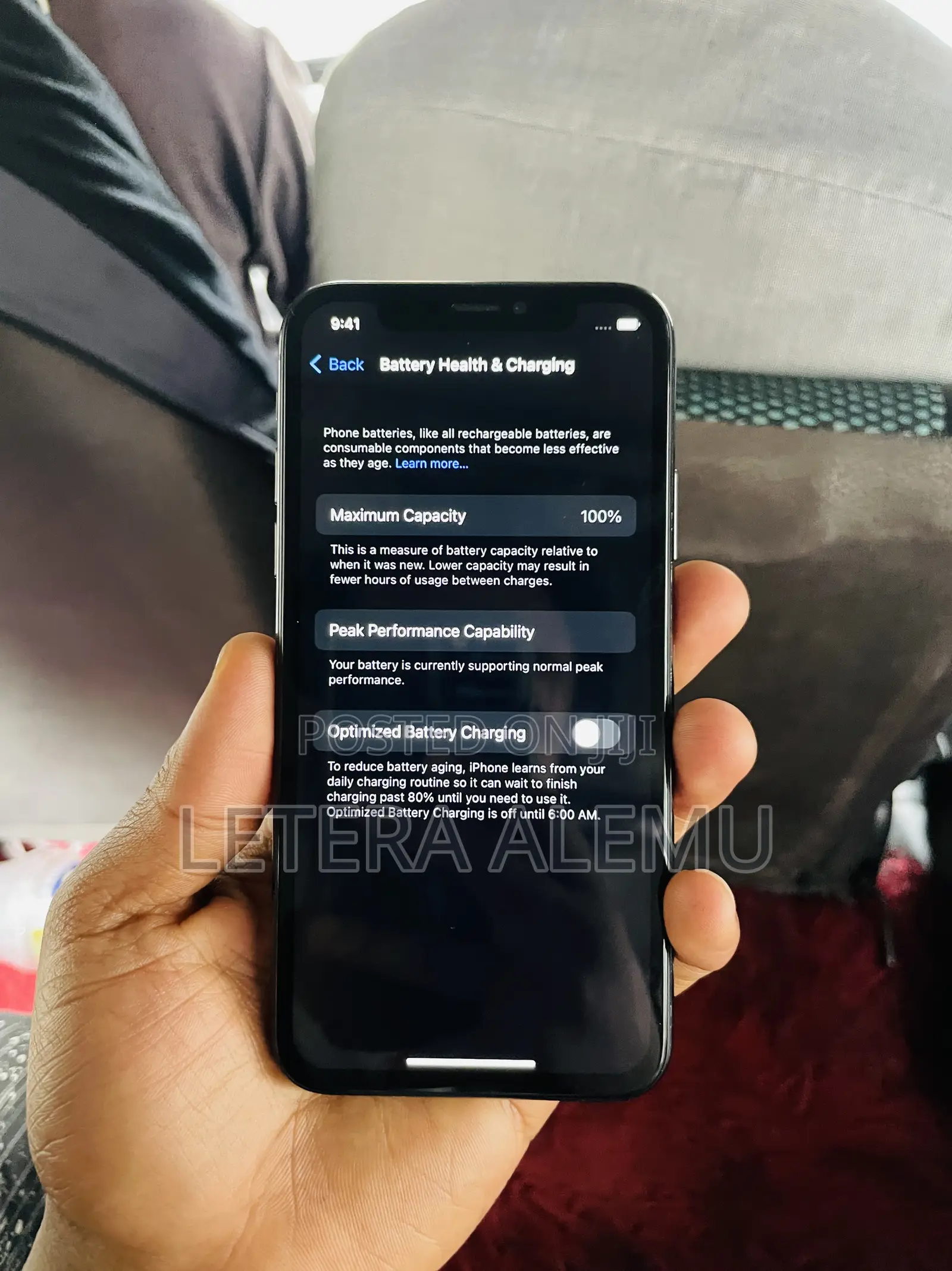 Apple iPhone X 256 GB Black