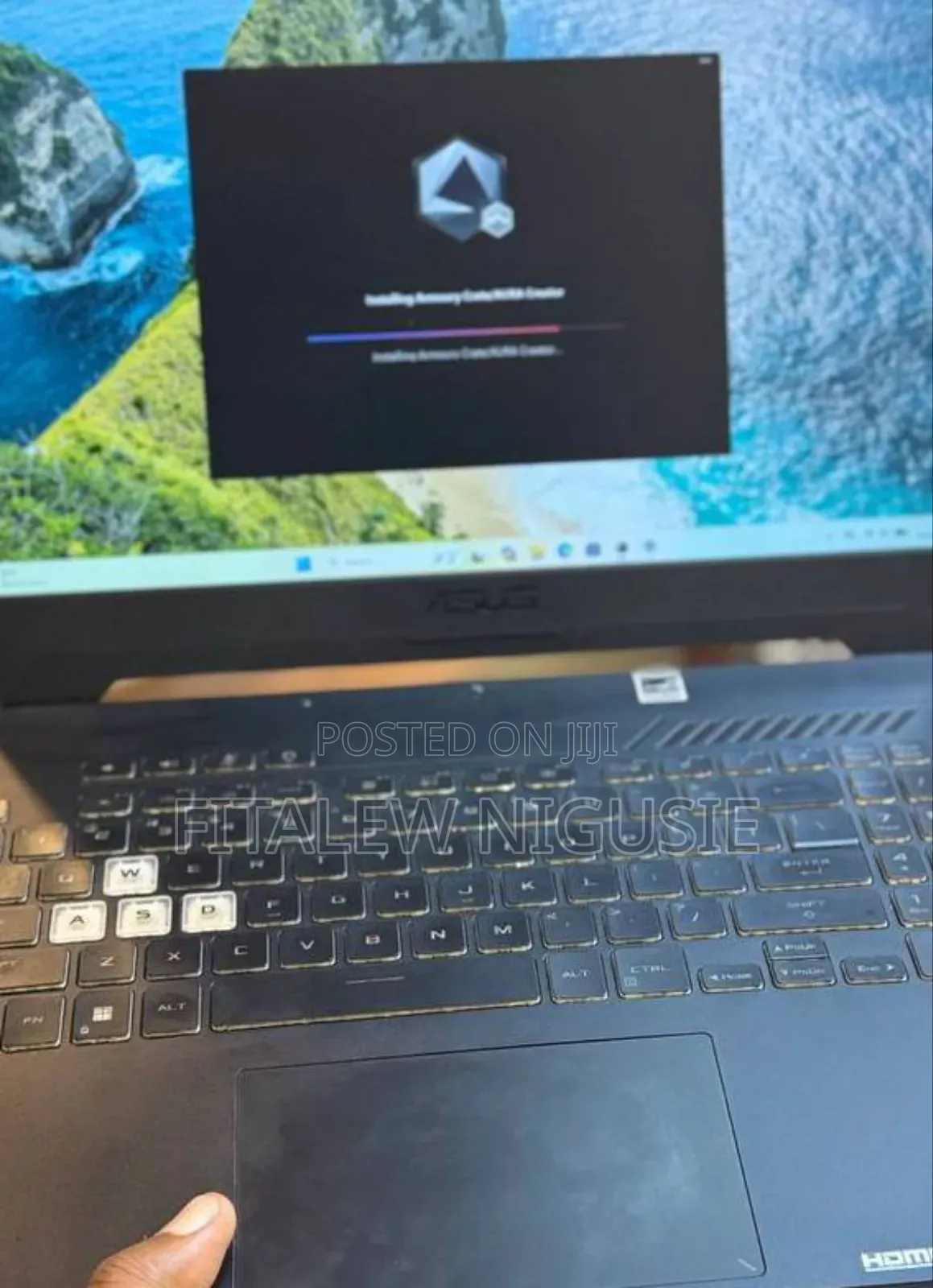 New Laptop Asus TUF Gaming A15 16GB AMD Ryzen 7 SSD 512GB