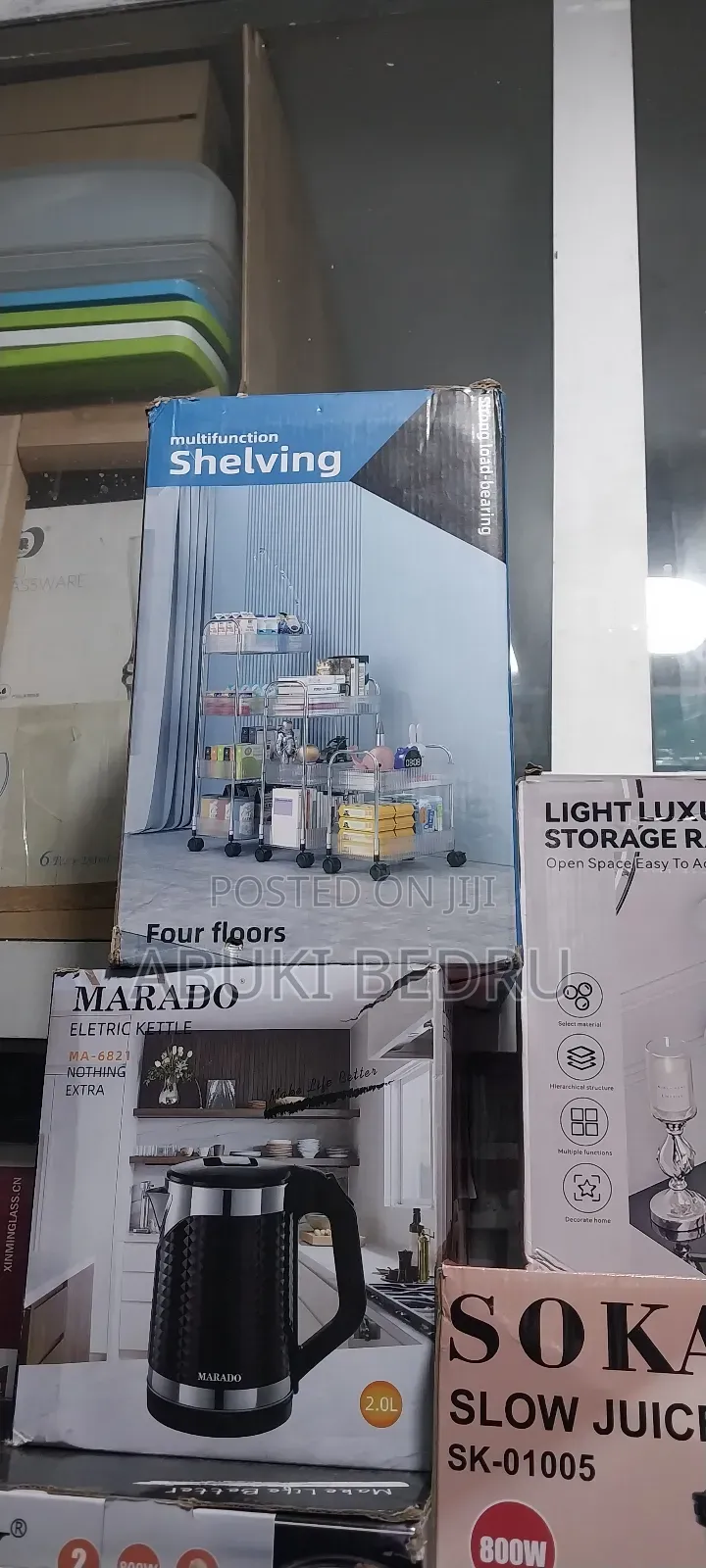 4 Tier Multifunctional Shelving