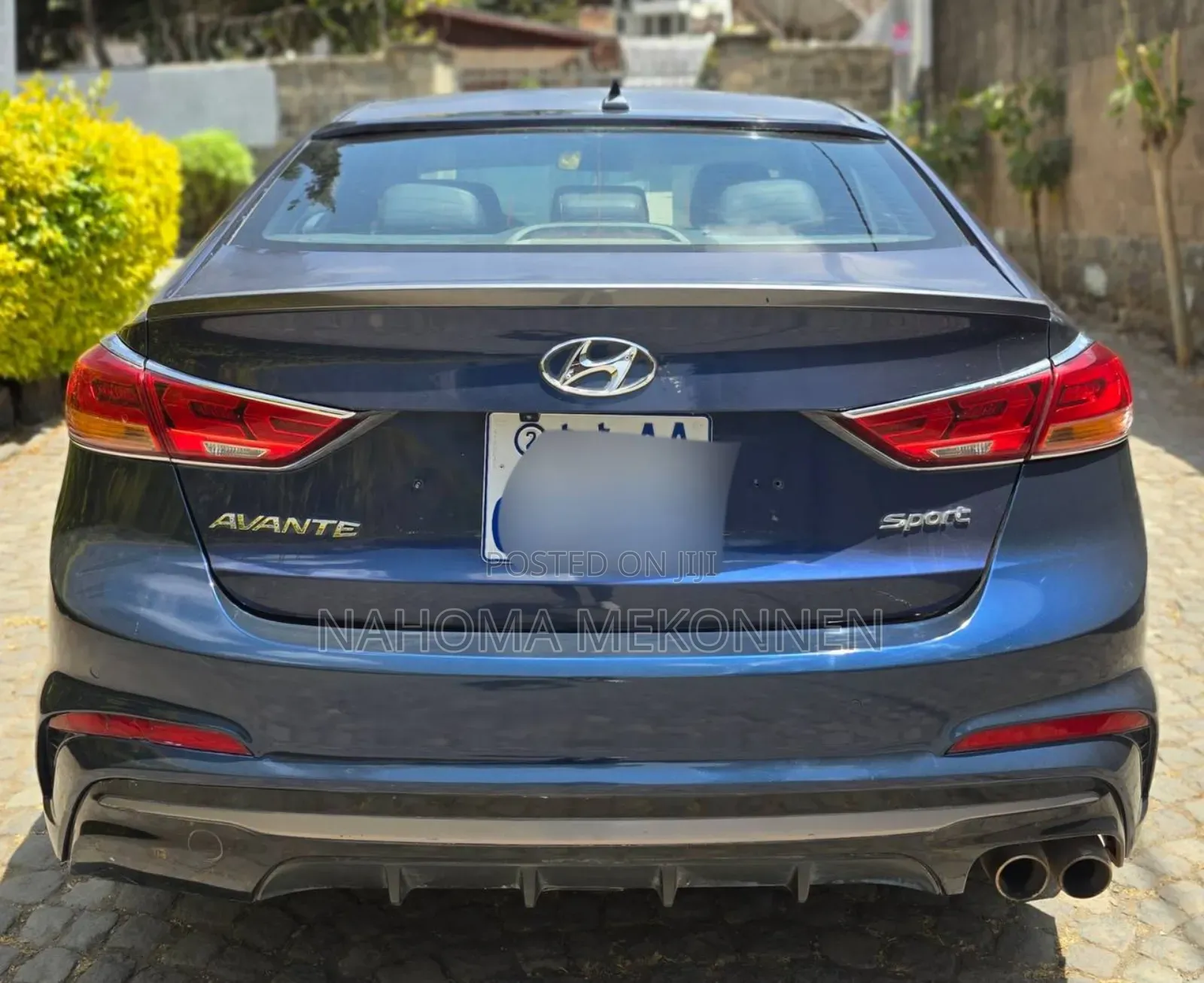 Hyundai Avante 2017 Blue