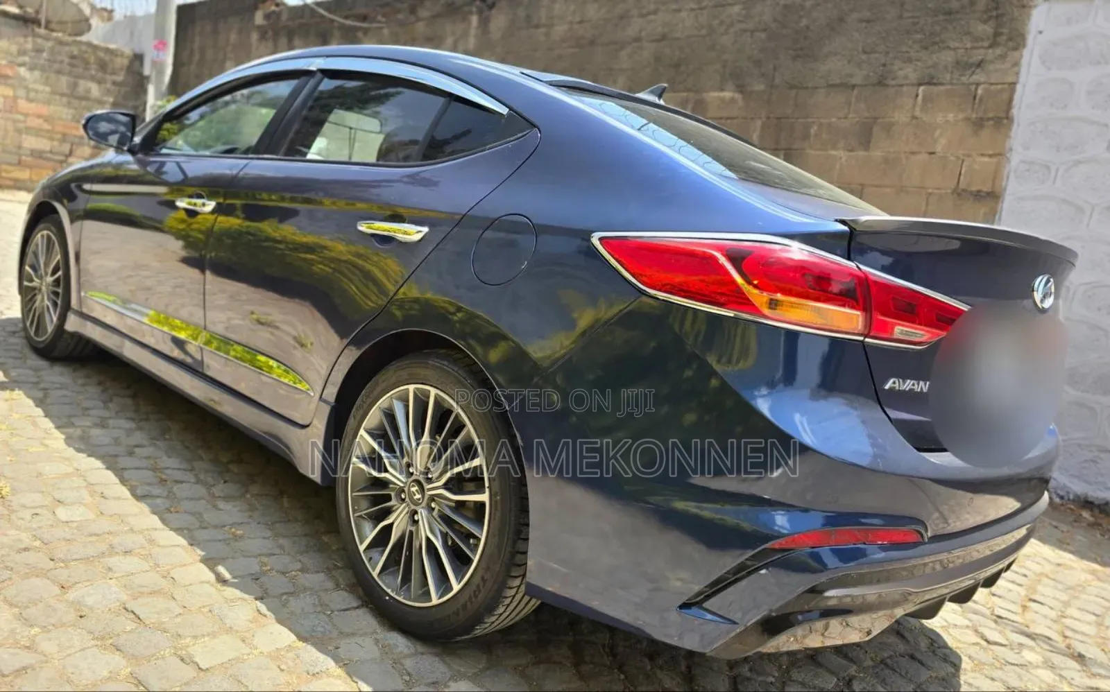 Hyundai Avante 2017 Blue