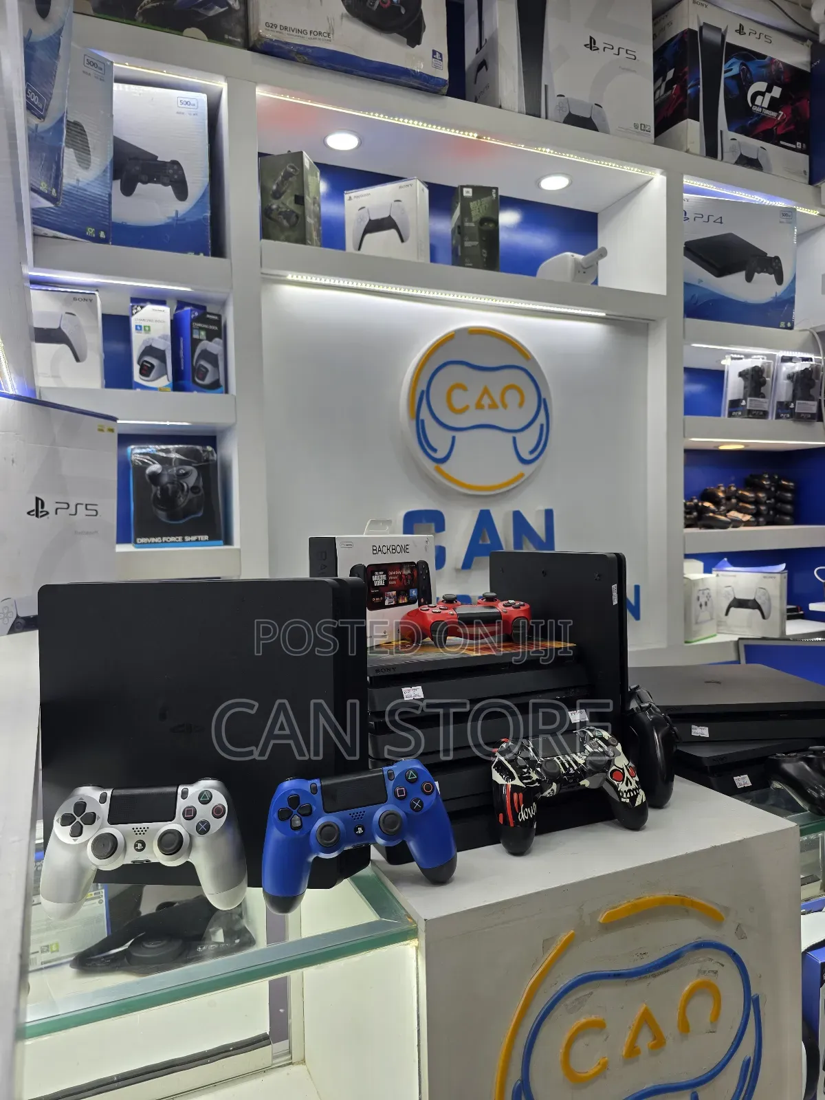 Playstation 4 Slim Jailbreak ተደርጎ ተጭኖ ያለቀ