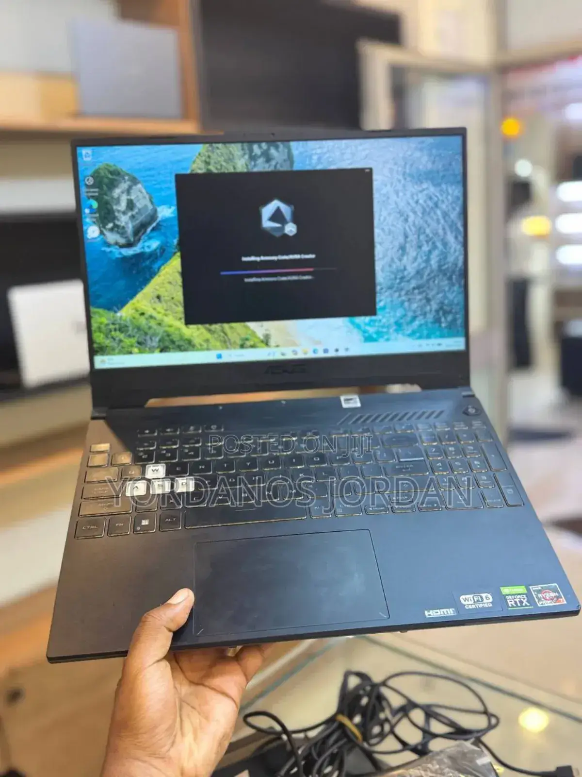 New Laptop Asus TUF Gaming A15 16GB AMD Ryzen 7 SSD 512GB
