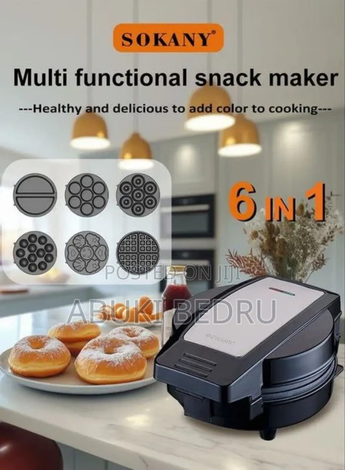 Sokany 6in1 Snack Maker