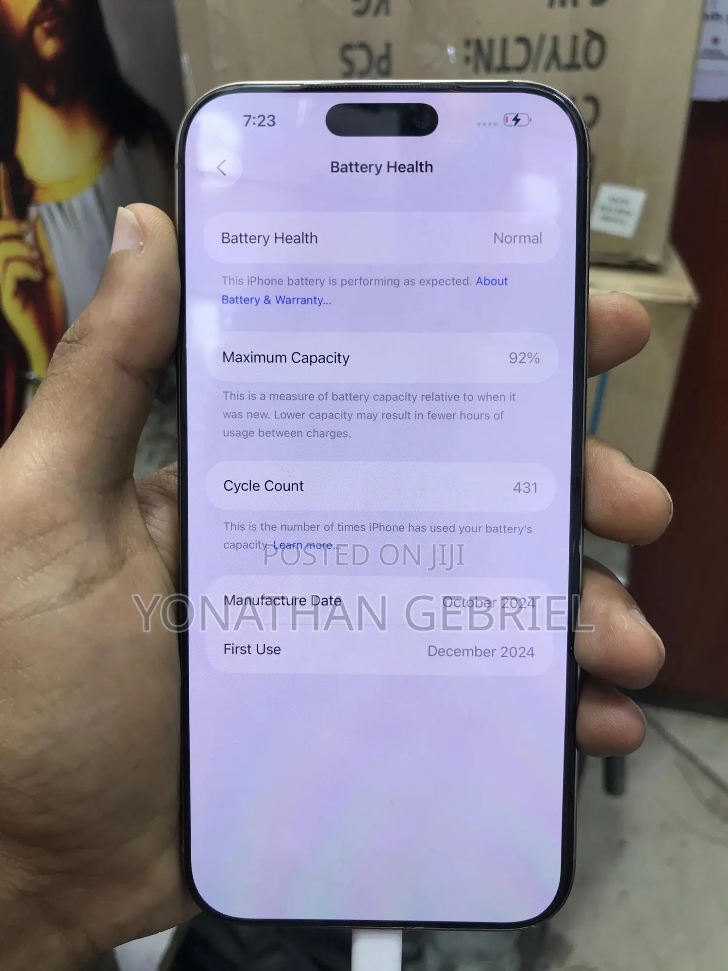 New Apple iPhone 16 Pro Max 256 GB Gold