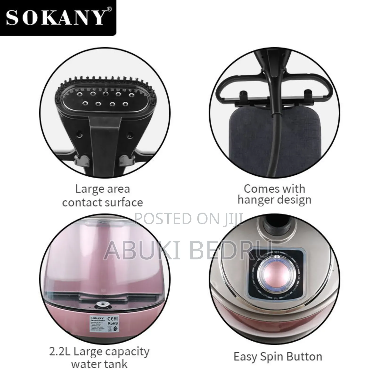Sokany Garment Steam Iron